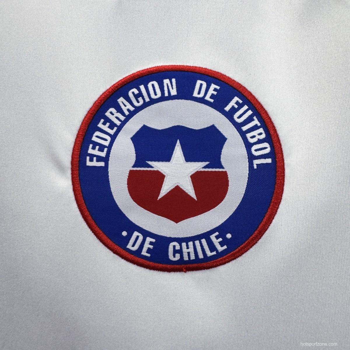 2024 Chile Away White Jersey