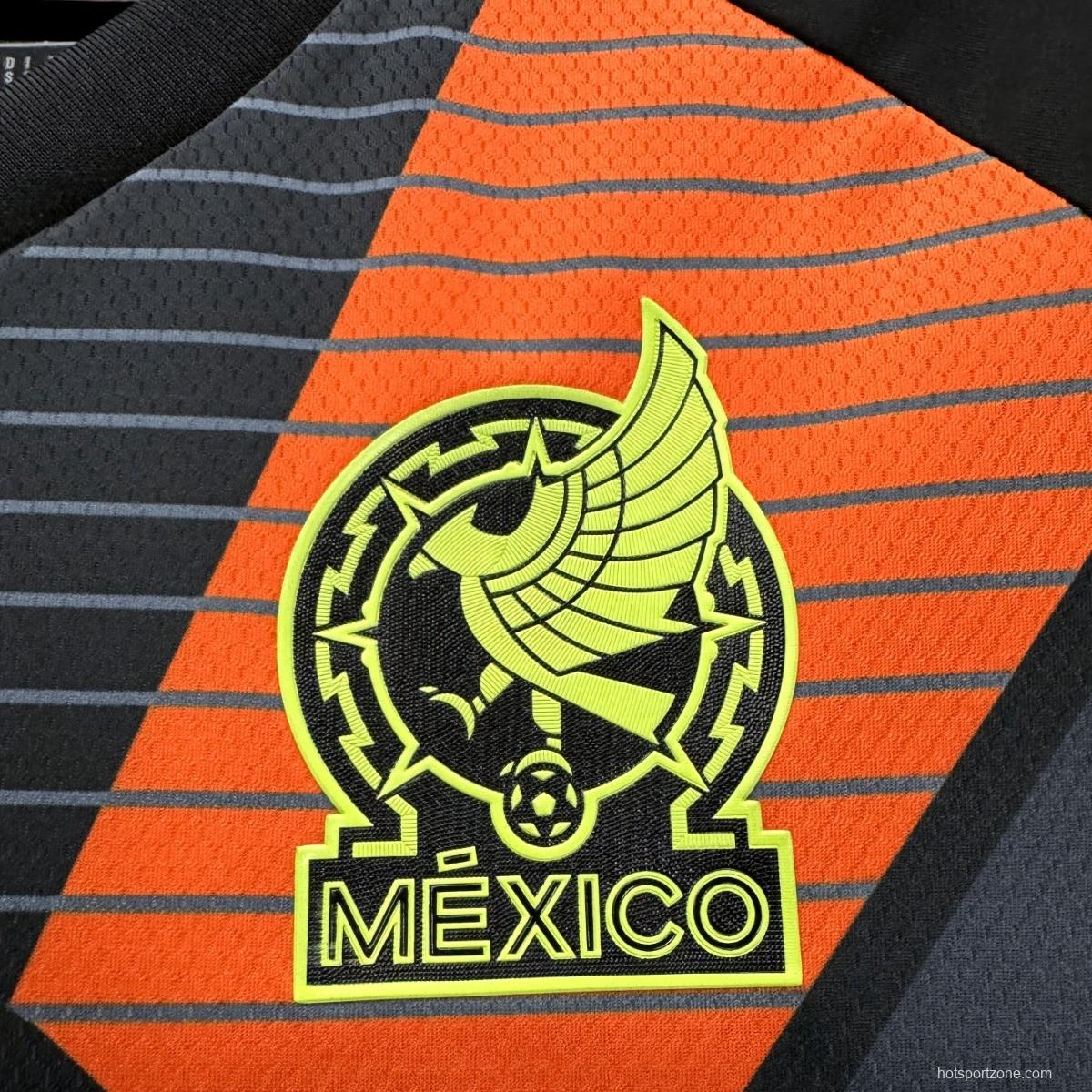 2024 Mexico Black Goalkeeper Jersey