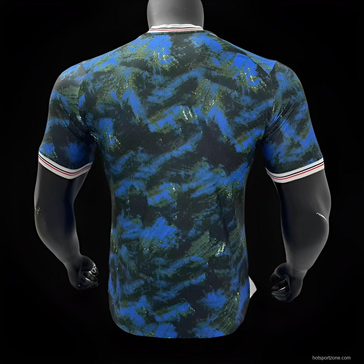 Player Version 24/25 Olympique Marseille Away Blue Jersey