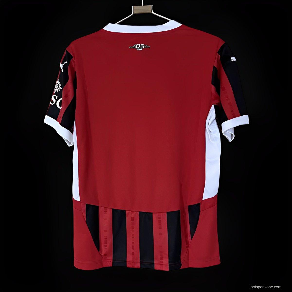 24/25 AC Milan Home Jersey