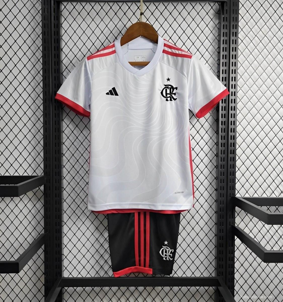 24/25 Kids Flamengo Away Jersey