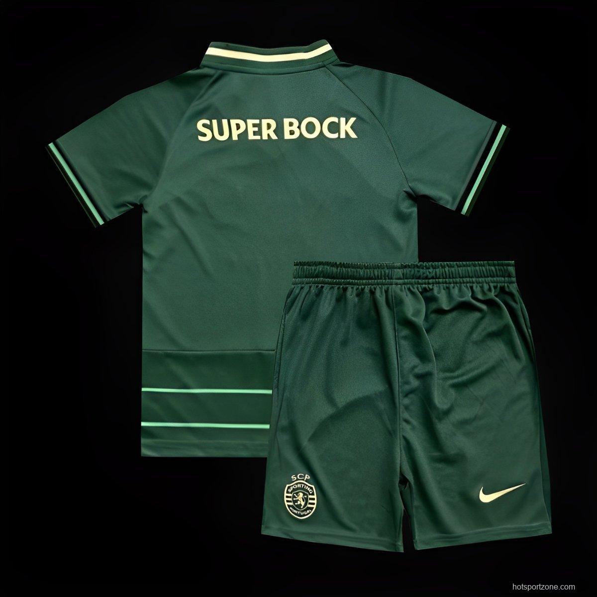 24/25 Kids Sporting Lisbon Away Jersey