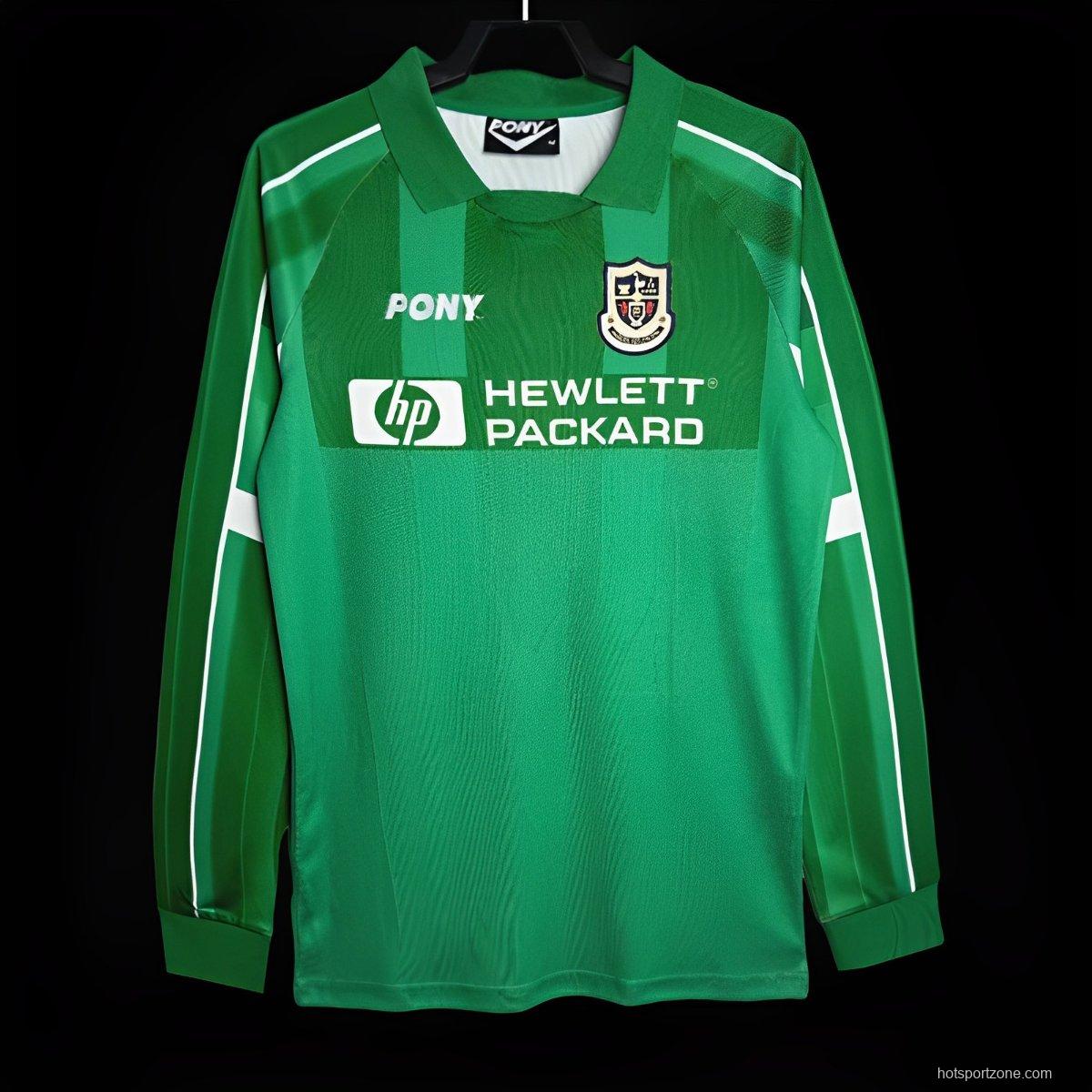 Retro 97/99 Tottenham Hotspur Green Goalkeeper Jersey