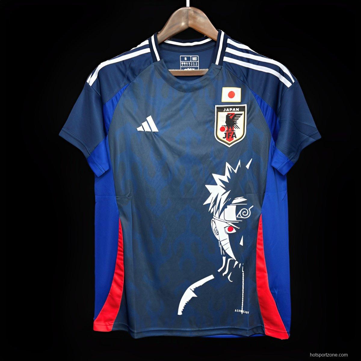 2024 Japan X Uzumaki Blue Special Jersey