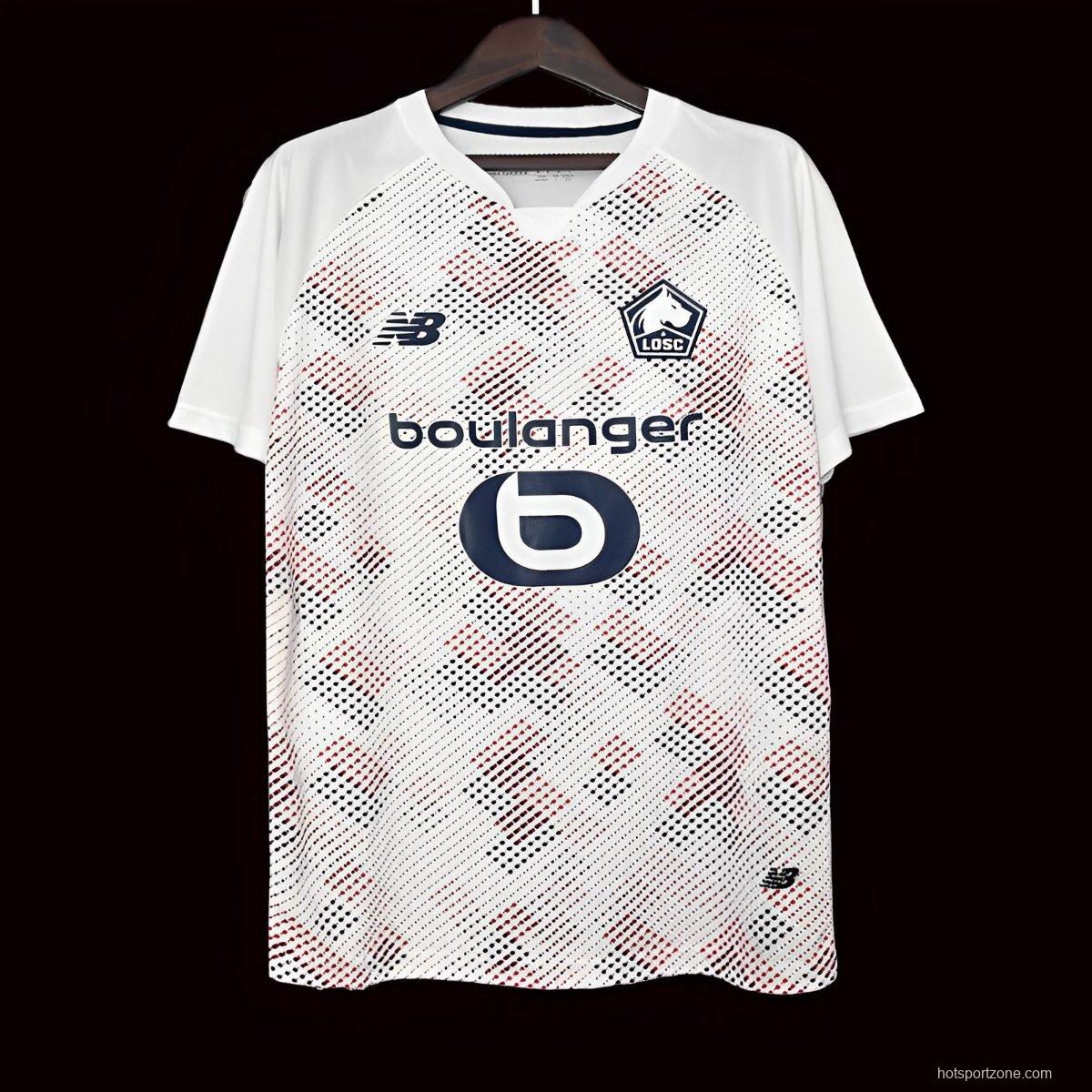 24/25 Lille OSC Away White Jersey