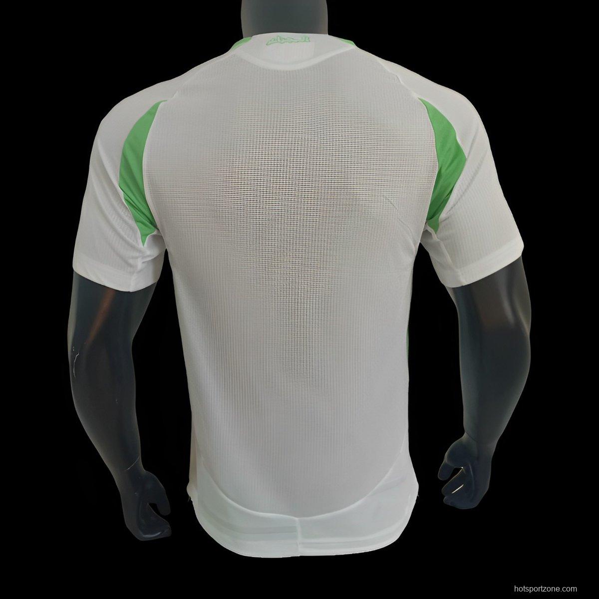 Player Version 2024 Algeria Home Jersey