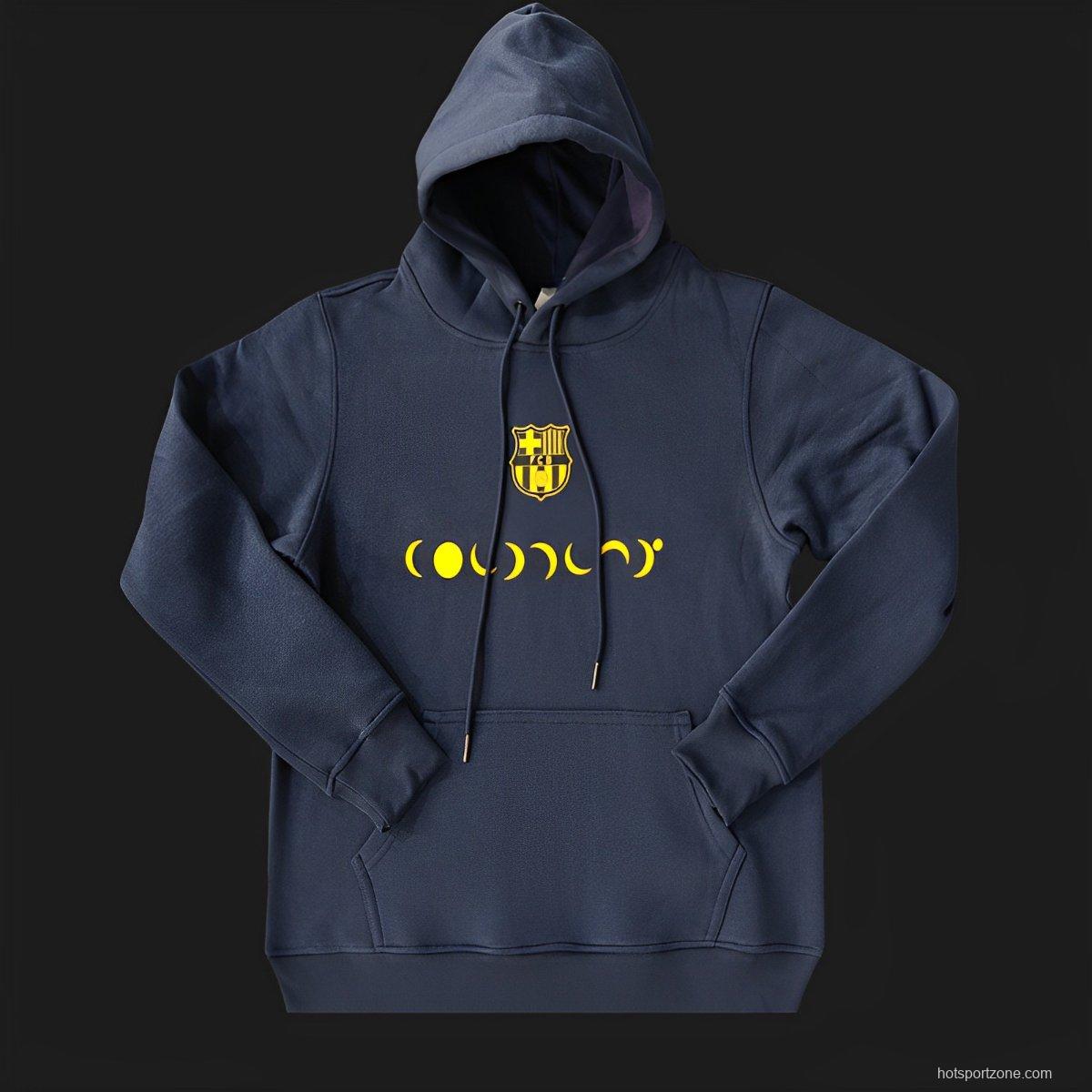 24/25 Barcelona x Coldplay Black/Navy/Red Hoodie