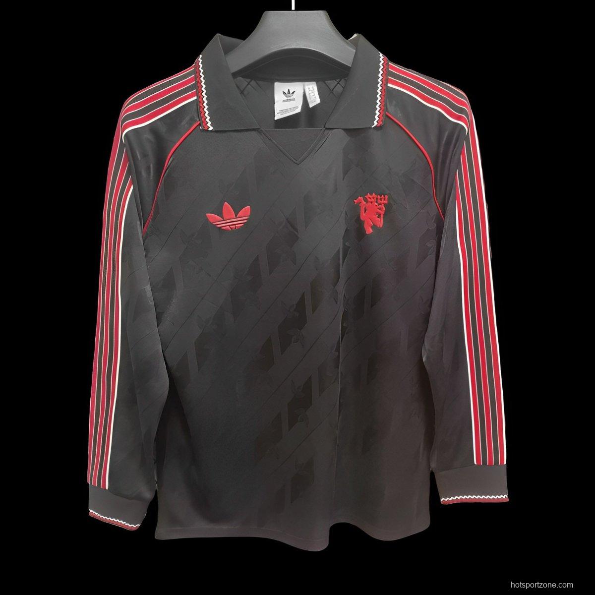 24/25 Manchester United LFSTLR 'Black Red' Jersey