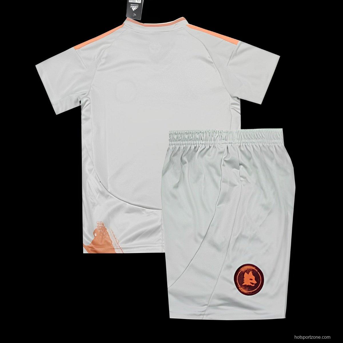 24/25 Kids AS Roma Away Jersey