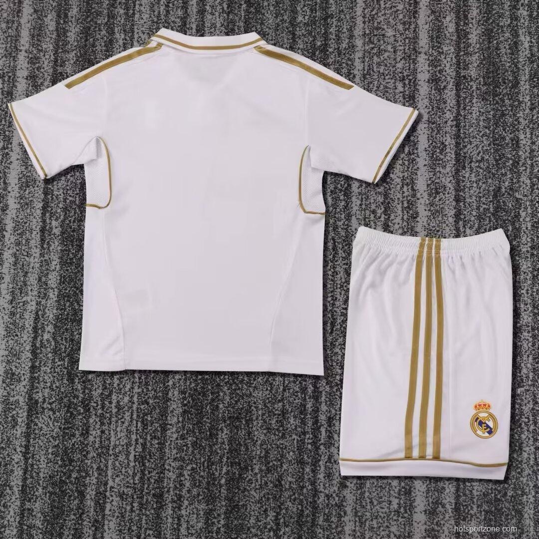 Retro Kids 11/12 Real Madrid Home Jersey