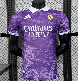 25/26 Player Version Real Madrid Purple Special Edition Jersey