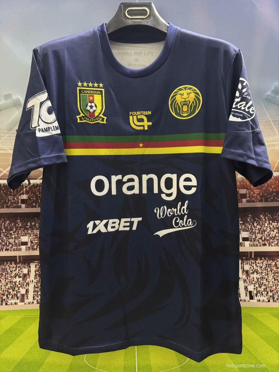 2025 Cameroon Navy Pre-Match Jersey