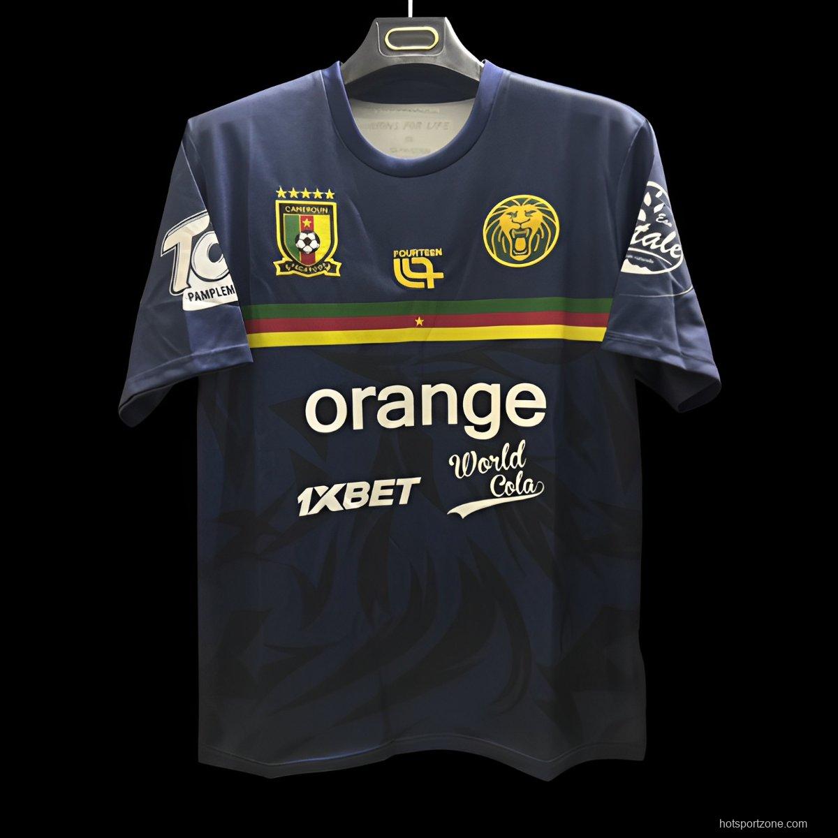 2025 Cameroon Navy Pre-Match Jersey