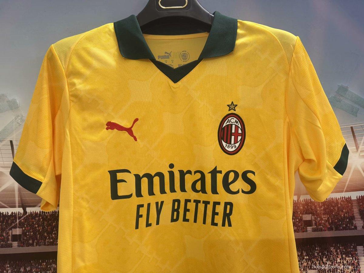 25/26 AC Milan Third Yellow Jersey