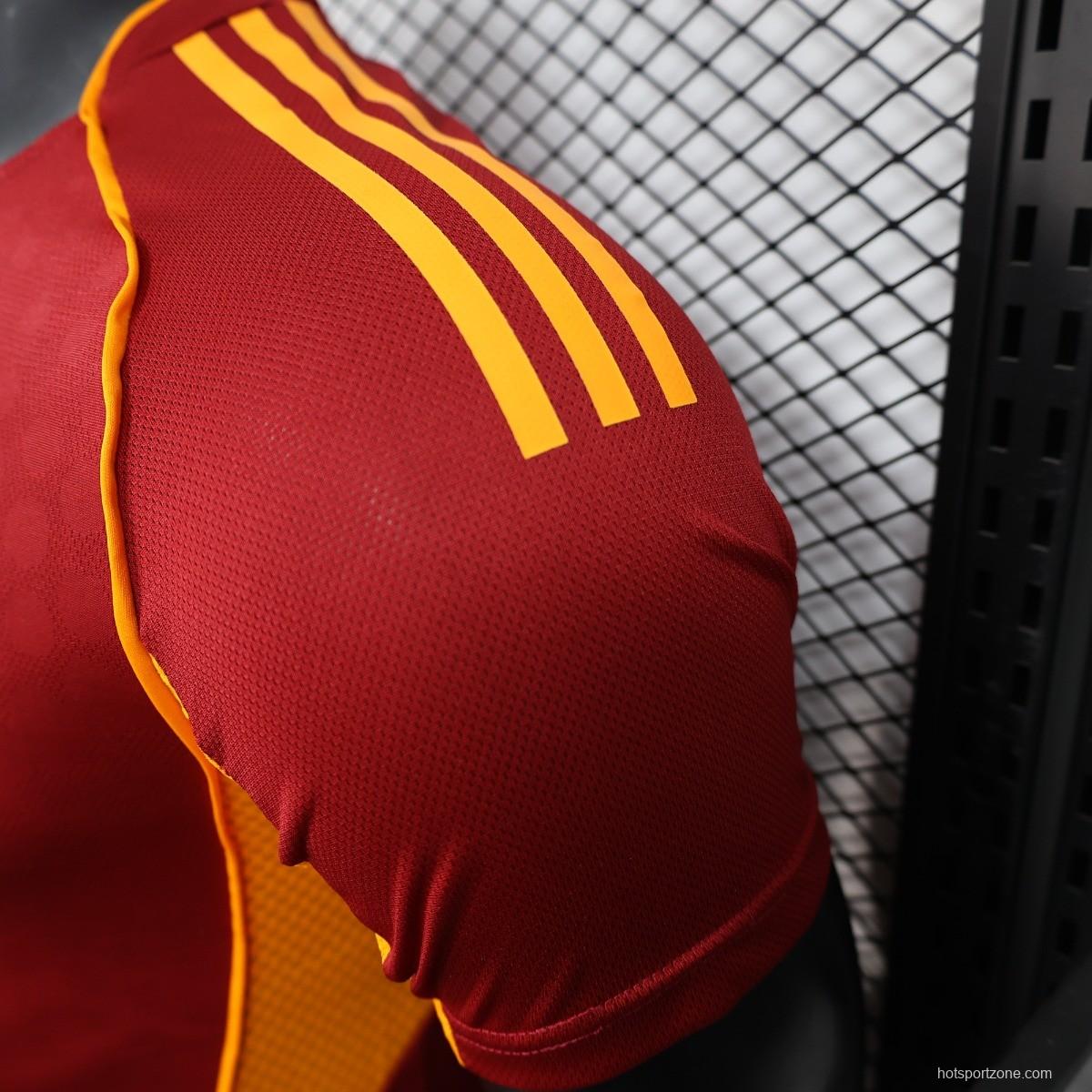 Player Version 25/26 Roma Home Jersey