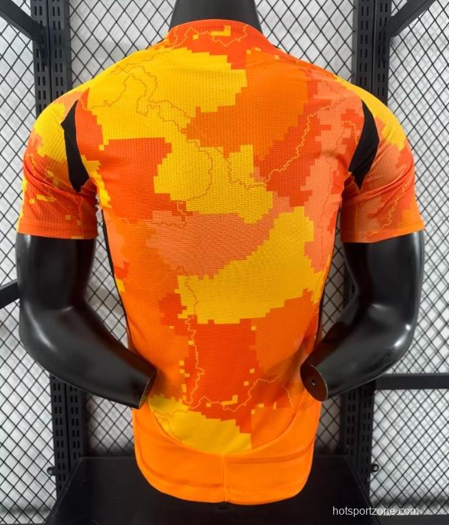 Player Version 25/26 PSG Third Orange Jersey