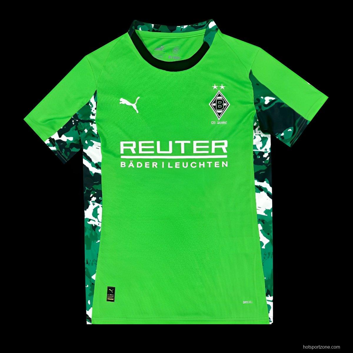 25/26 Borussia Mönchengladbach Away Green Jersey