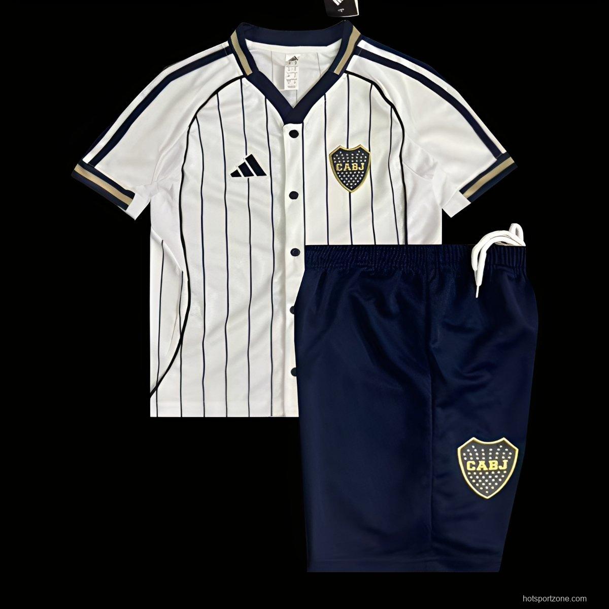 25/26 Kids Boca Juniors US Pack Baseball Jersey