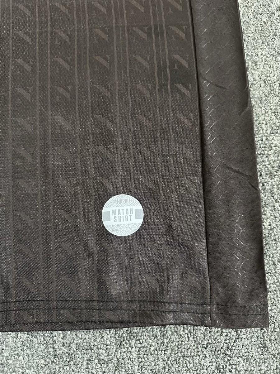 25/26 Napoli Third Black Jersey