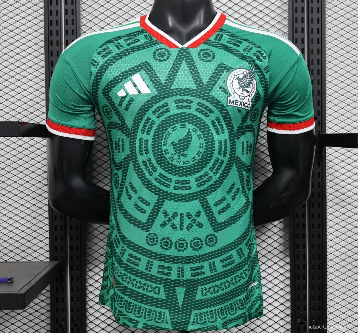 Player Version 2025 Mexico Home Jersey