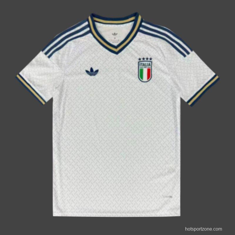 2025 Italy Away WHITE Jersey