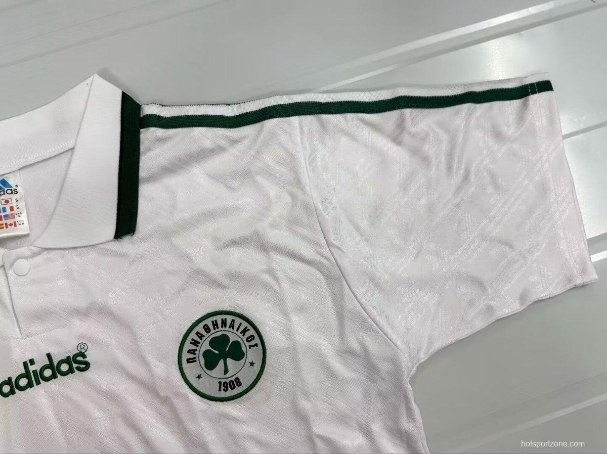 Retro 95/96 Panathinaikos Away Jersey