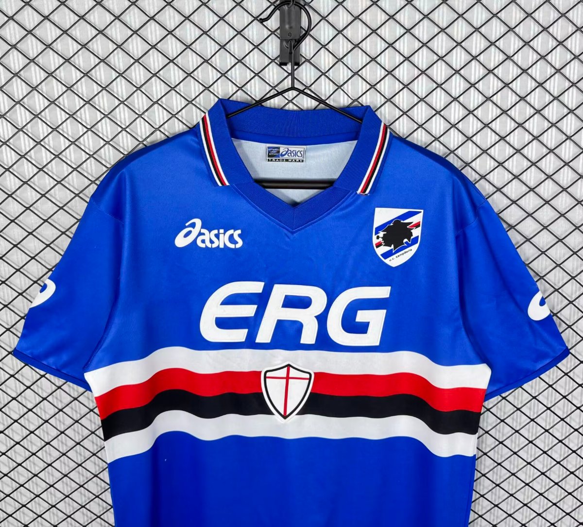 Retro 03/04 Sampdoria Home Jersey