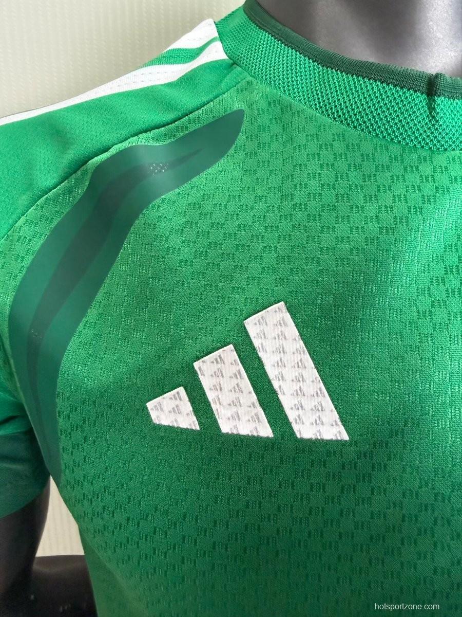 Player Version 2026 Mexico Green Training Pre-Match Jersey