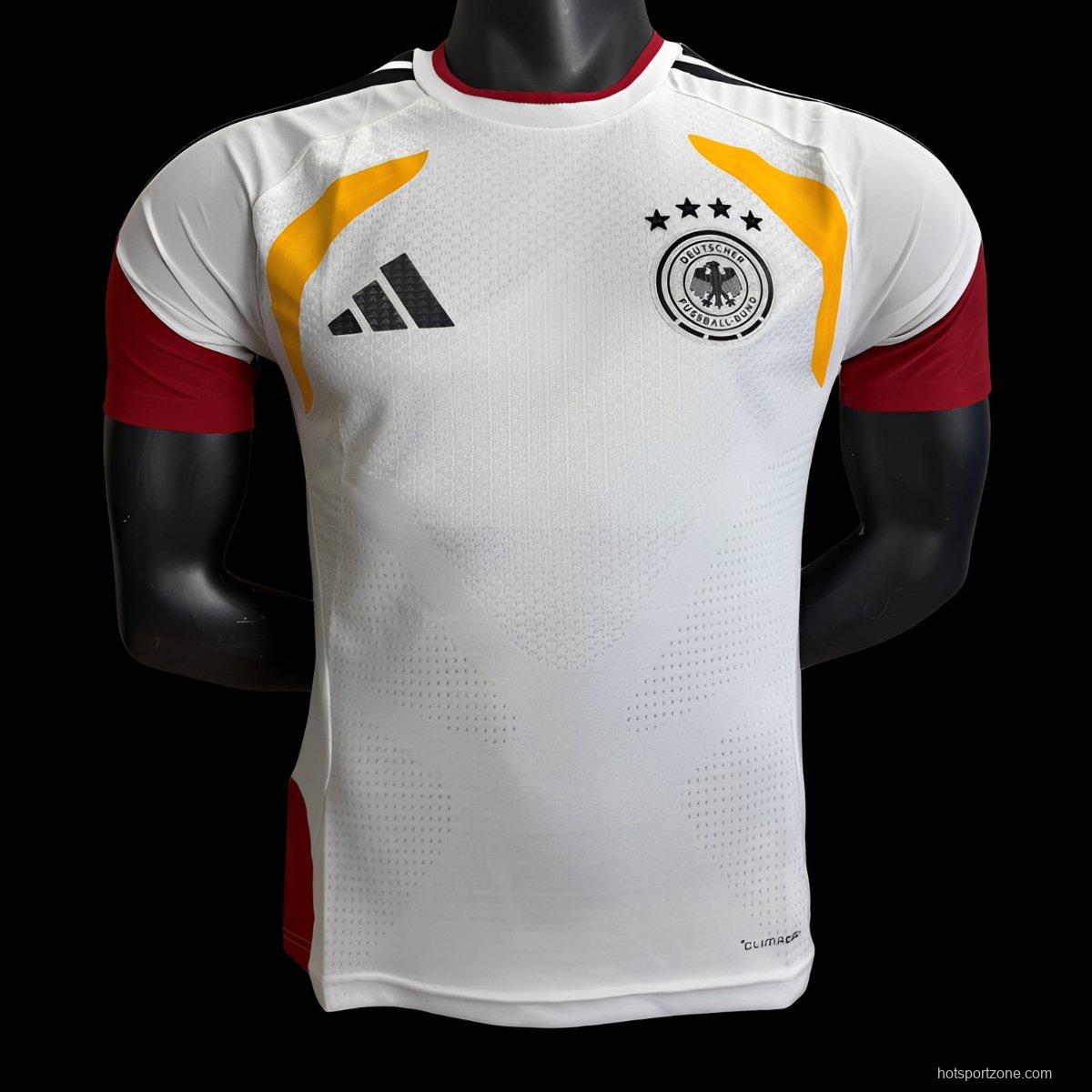 Player Version 2026 Germany White Training Pre-Match Jersey