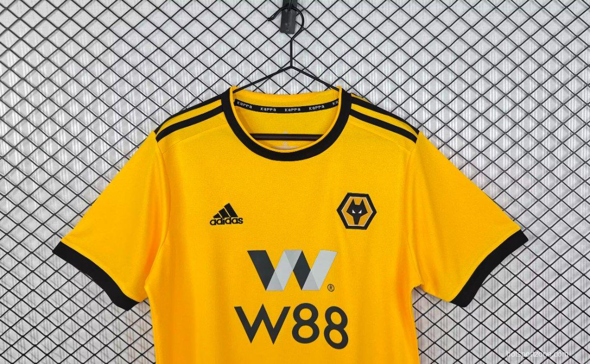 Retro 18/19 Wolverhampton Wanderers Home Jersey