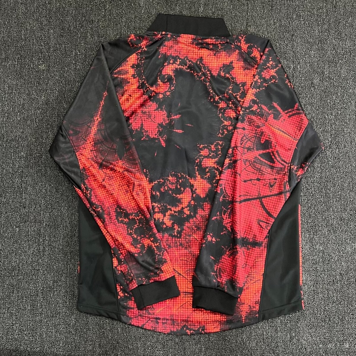 2026 Netherlands Red/Black Long Sleeve Goalkeeper Jersey