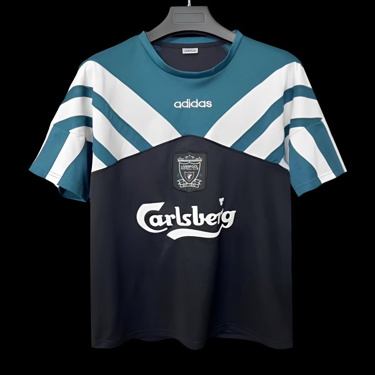 Retro 95/96 Liverpool Adidas Cotton Tee Jersey