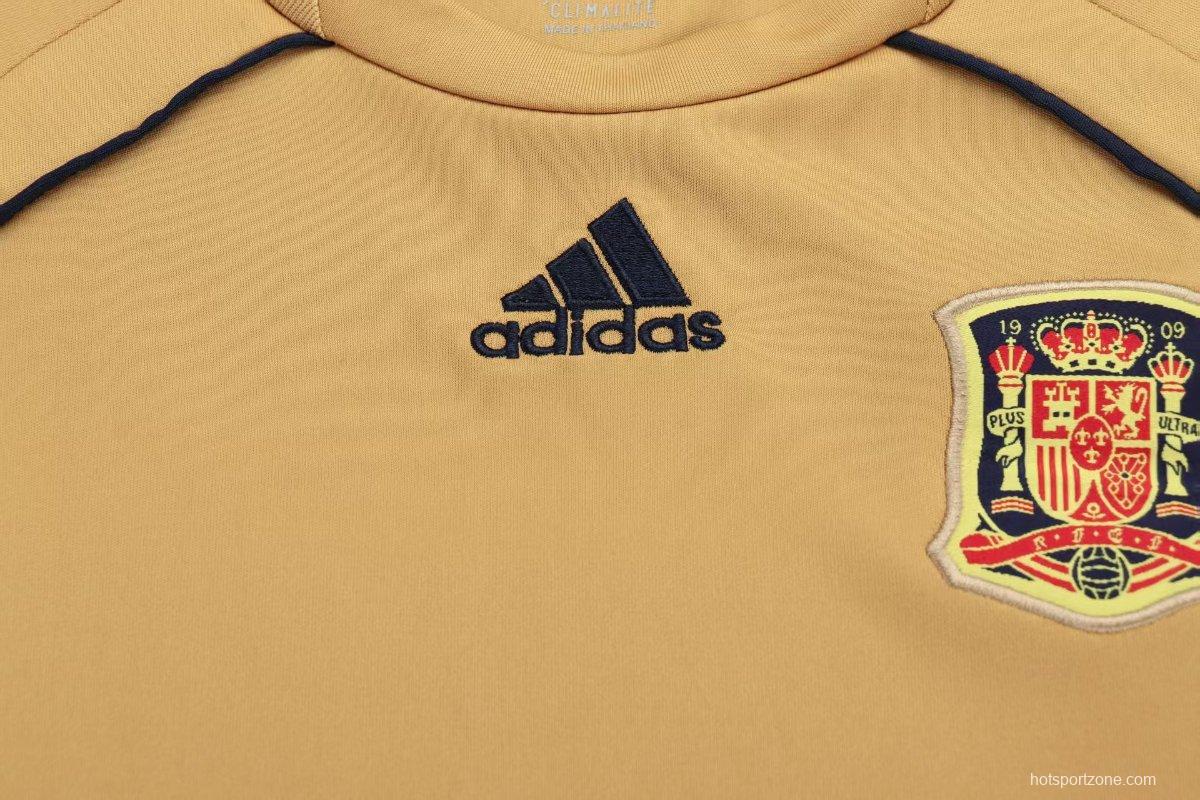 Retro Kids 2008 Spain Away Jersey