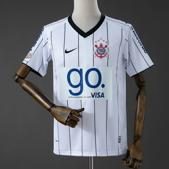 2009 Corinthians Pre-Season Home Retro Jersey