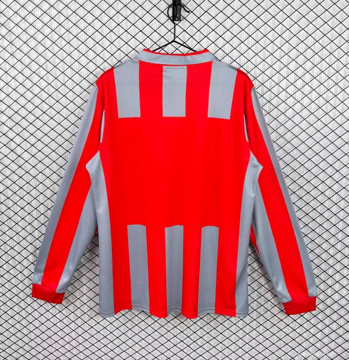 Retro 1995/96 US Cremonese Home Long Sleeve Jersey