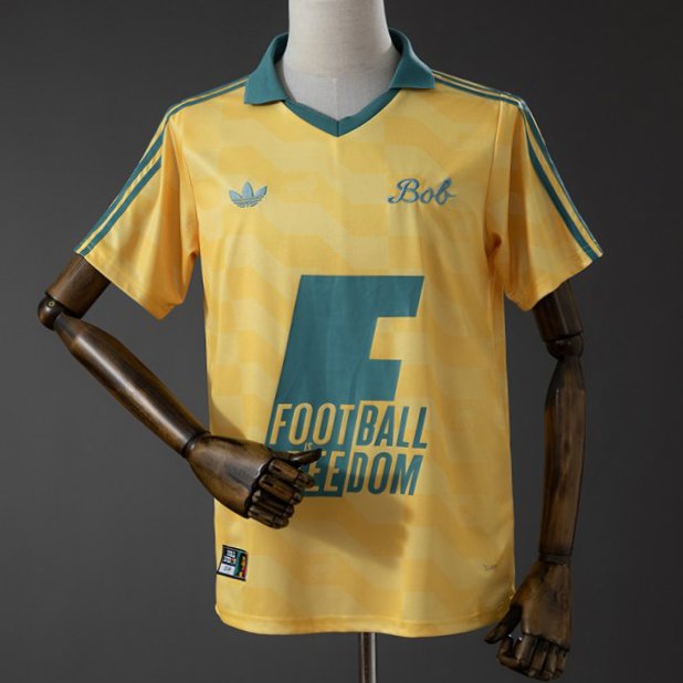 2026  Jamaica X Originals Bob Marley Football Yellow Jersey