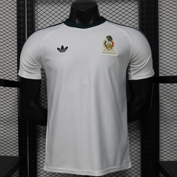 Player Version 2026 Mexico Away White Jersey
