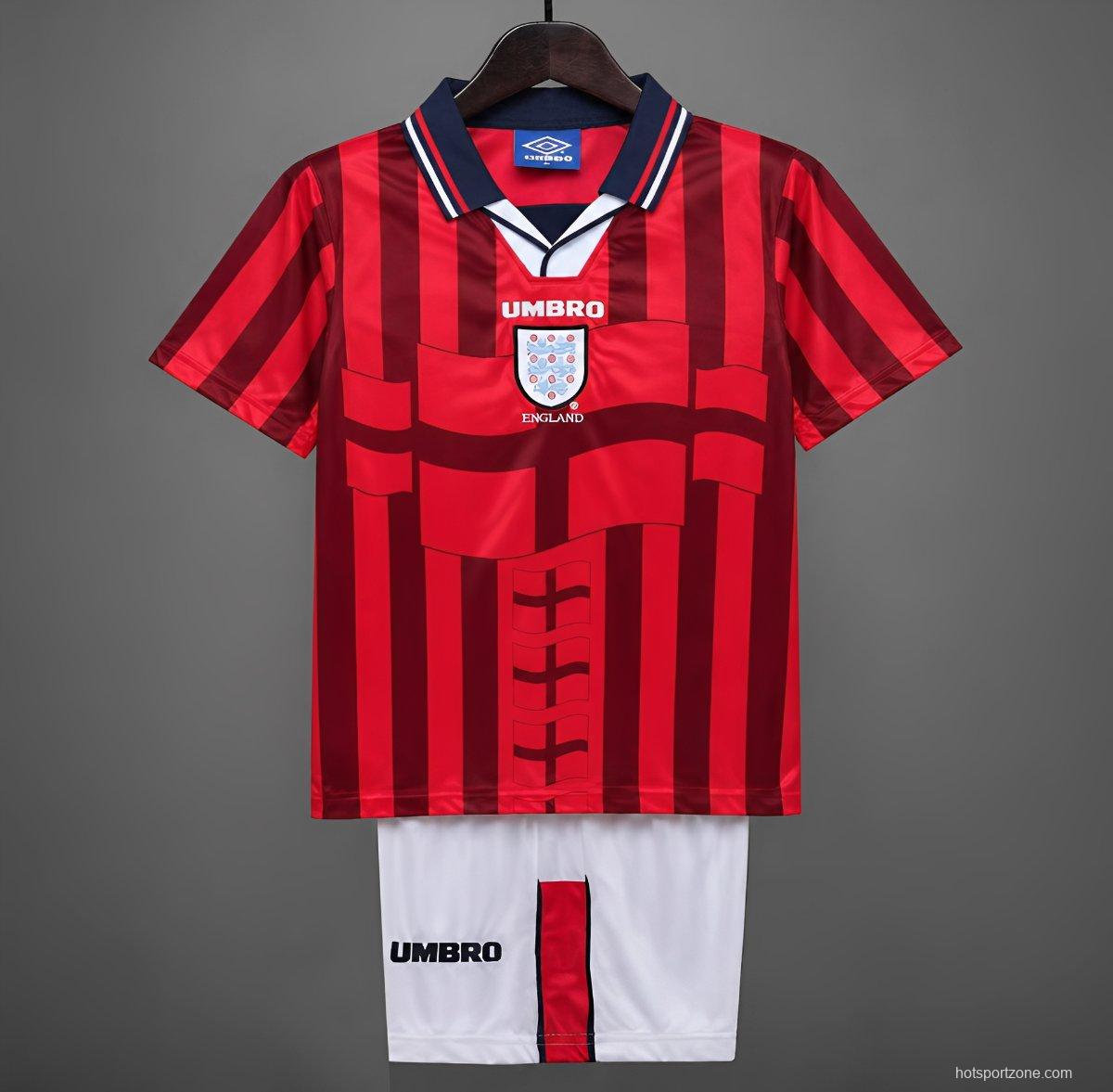 Retro 1998 England Away Jersey