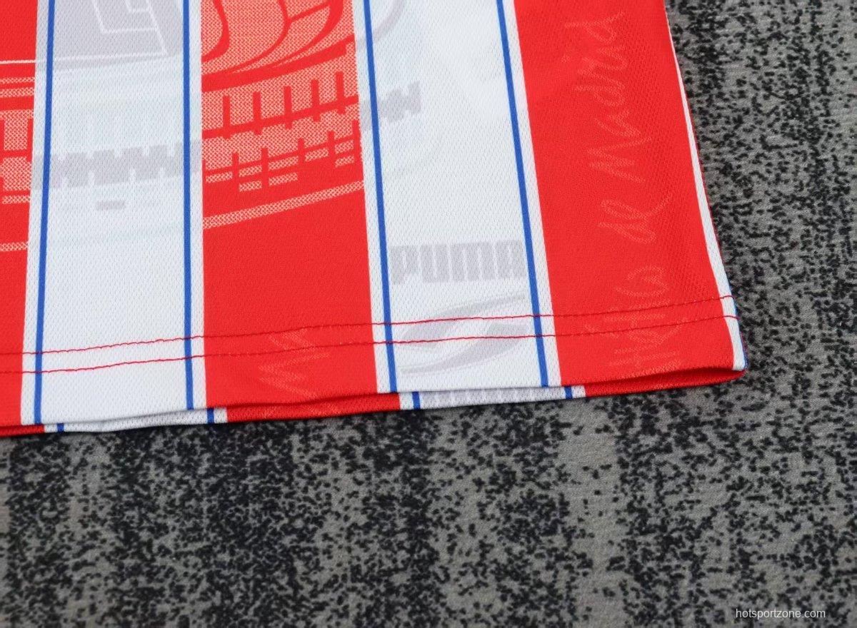 Retro 96/97 Kids Atletico Madrid Home Jersey