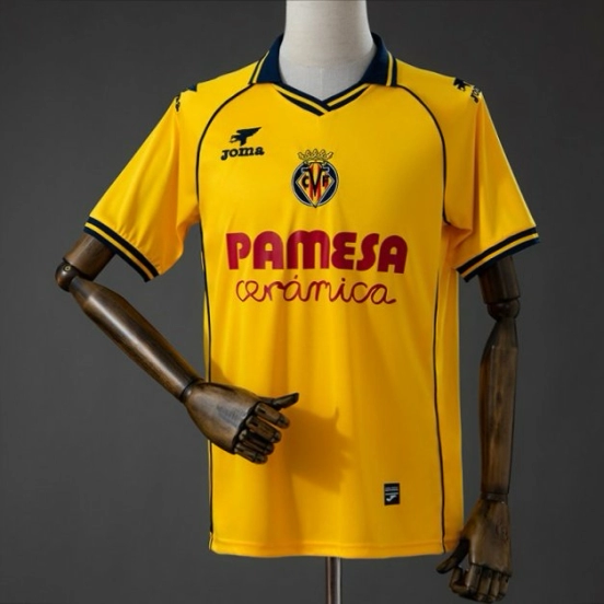 25/26 Villarreal Retro Style Jersey