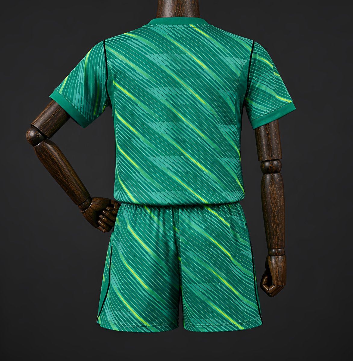 2026 Kids France Green Goalkeeper Jersey