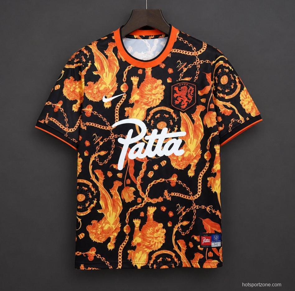 2026 Nike x Patta Netherlands 2026 World Cup Pre-Match Jersey