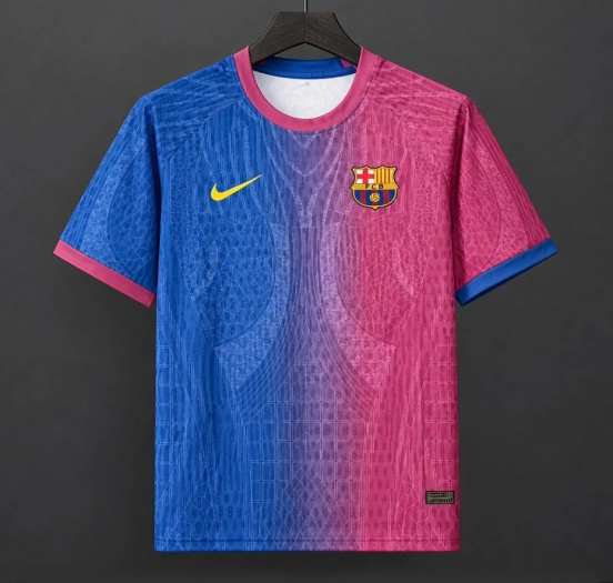 26/27 Barcelona Special Edition Blue/Pink Mosaic Jersey