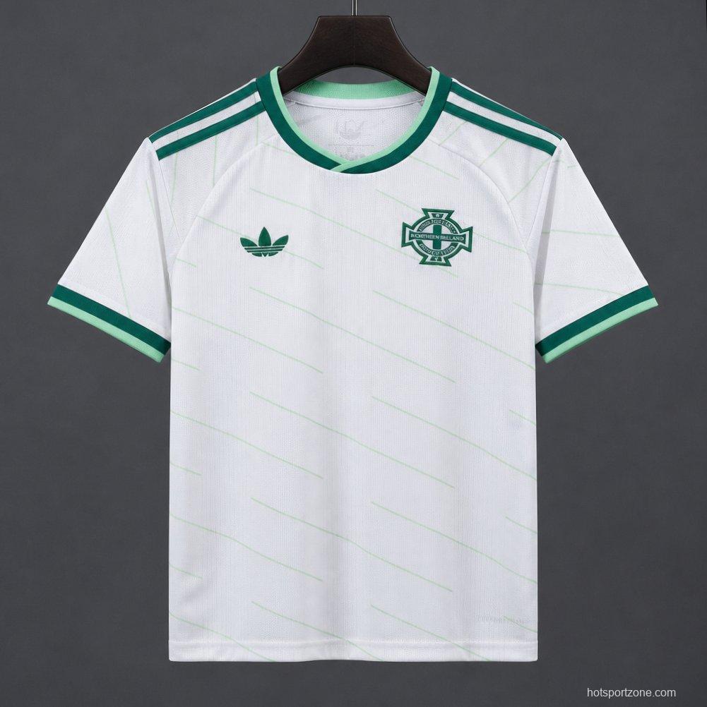 2026 Northern Ireland Away White Jersey