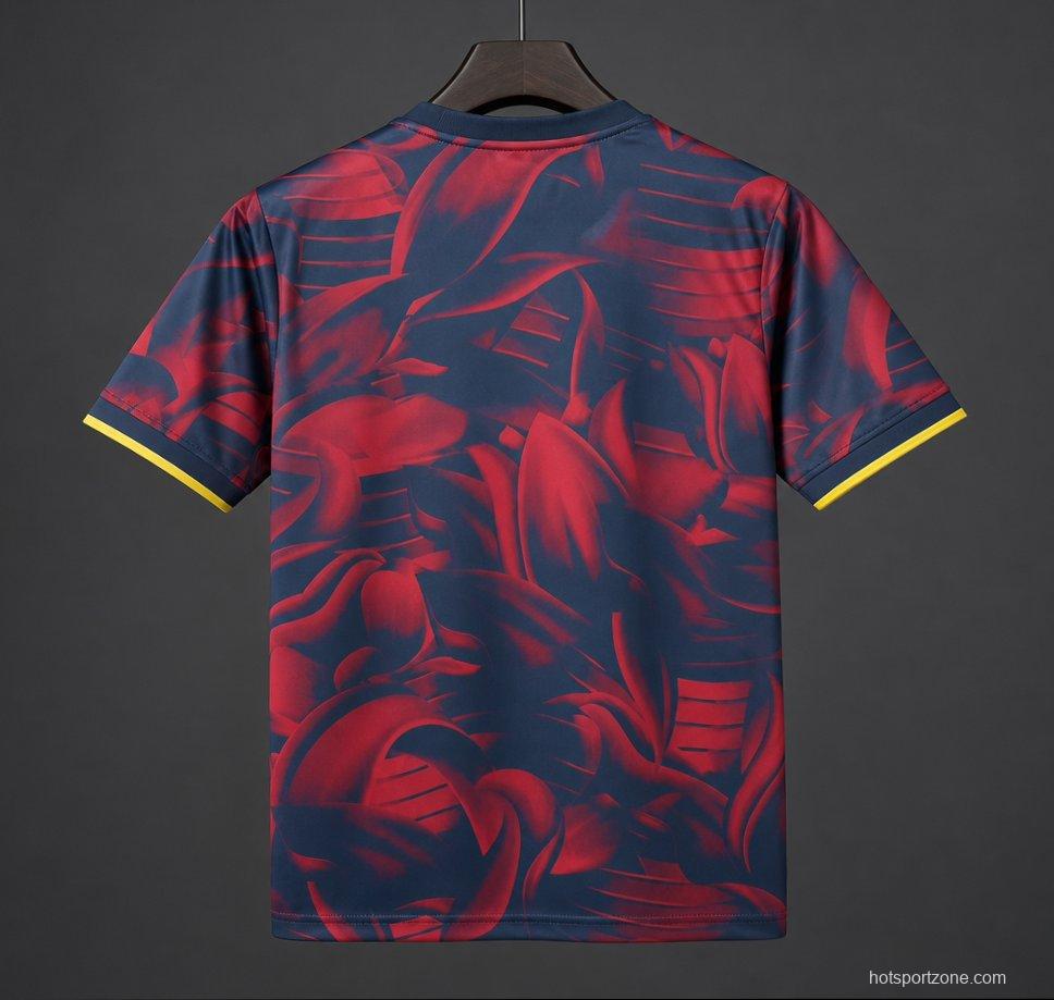 26/27 Barcelona Special Abstract Red & Blue "Barça" Script Jersey
