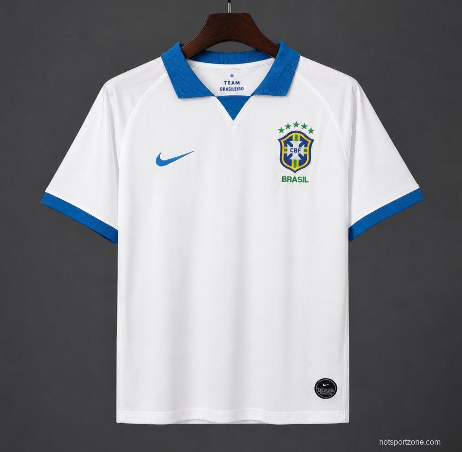 Retro 2020 Brazil Away Jersey