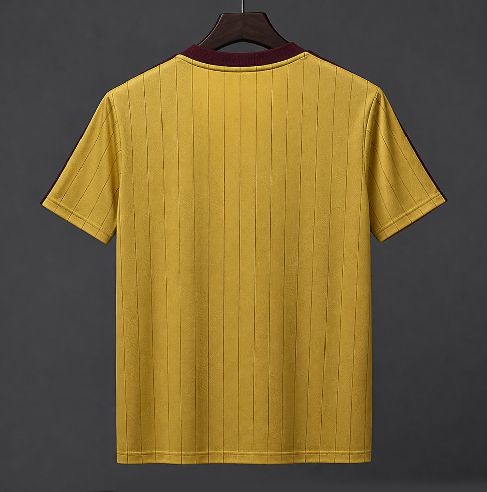 2026 Arsenal Adidas Terrace Icons Yellow Jersey