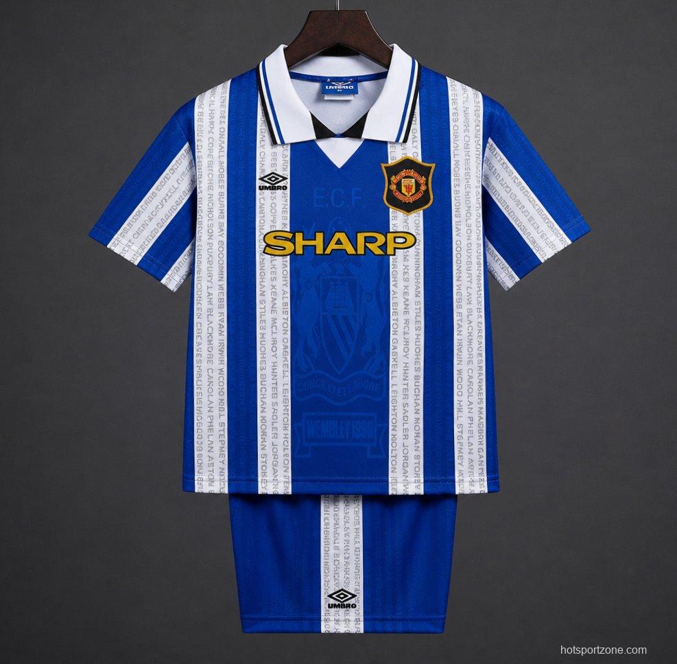 Retro Kids 94/96 Manchester United Third Jersey