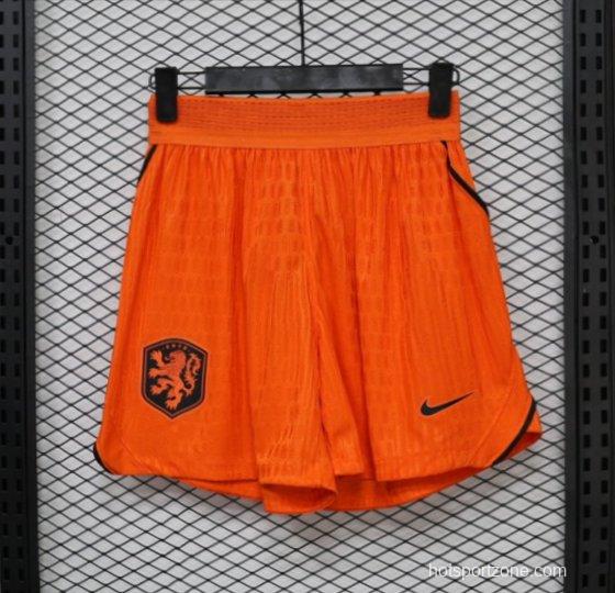 Player Version 26/27 Netherlands Orange Home Shorts