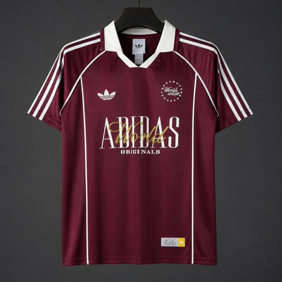 2026 Adidas Originals Worldwide Burgundy Jersey